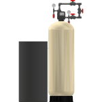 Excalibur Commercial EWS-S1210 Simplex Water Softener - front view