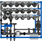 Excalibur Commercial RO-SFC18 Reverse Osmosis System - top view