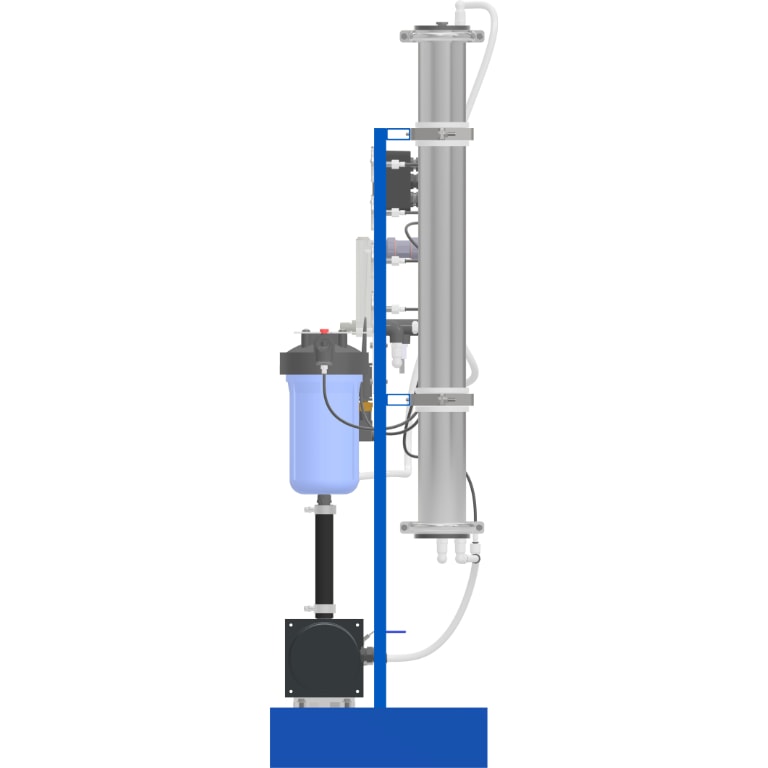 Excalibur Commercial RO-SFLC3 Reverse Osmosis System - side view
