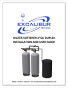 Excalibur water softener duplex alternating EWS SD2MQC manual thumbnail