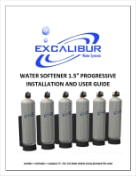 Excalibur water softener progressive flow EWS SC15 manual thumbnail