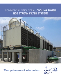 Excalibur commercial cooling tower side stream filters brochure