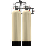 Excalibur Commercial EWS-FD125CS4 Duplex Alternating Chemical Removal Filter - front view