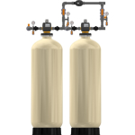 Excalibur Commercial EWS-FD15AG4 Duplex Alternating Turbidity Filter - front view