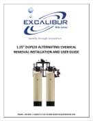 Excalibur chemical removal filter duplex alternating EWS FD125-CS manual thumbnail