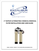 Excalibur chemical removal filter duplex alternating EWS FD1-CS manual thumbnail