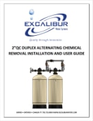 Excalibur chemical removal filter duplex alternating EWS FD2MQC-CS manual thumbnail