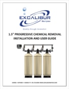 Excalibur chemical removal filter progressive flow EWS FSC15-CS manual thumbnail