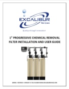 Excalibur chemical removal filter progressive flow EWS FSC1-CS manual thumbnail