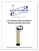 Excalibur chemical removal filter simplex EWS FS125-CS manual thumbnail