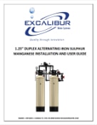 Excalibur iron filter duplex alternating EWS FD125-ZH manual thumbnail