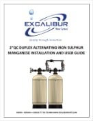 Excalibur iron filter duplex alternating EWS FD2MQC-ZH manual thumbnail