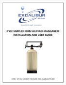Excalibur iron filter simplex EWS FS2MQC-ZH manual thumbnail