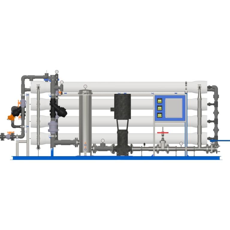 Excalibur Commercial RO-SFIN Reverse Osmosis System - front view